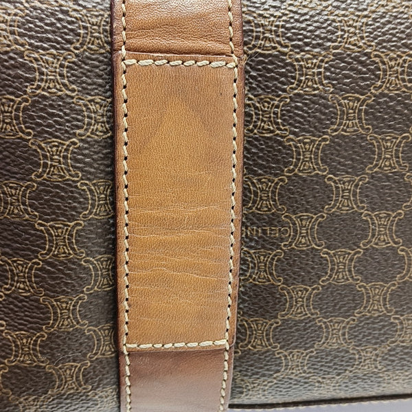 MACADAM BOSTON Coated Canvas Brown