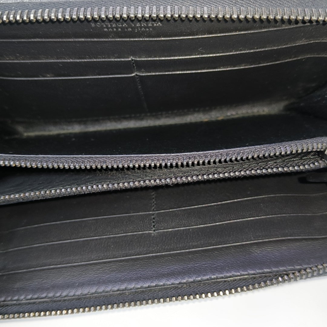 Calfskin Wallet Black