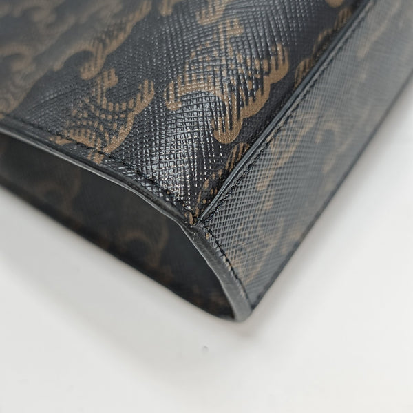 CABAS CELINE Mini Coated Canvas Brown
