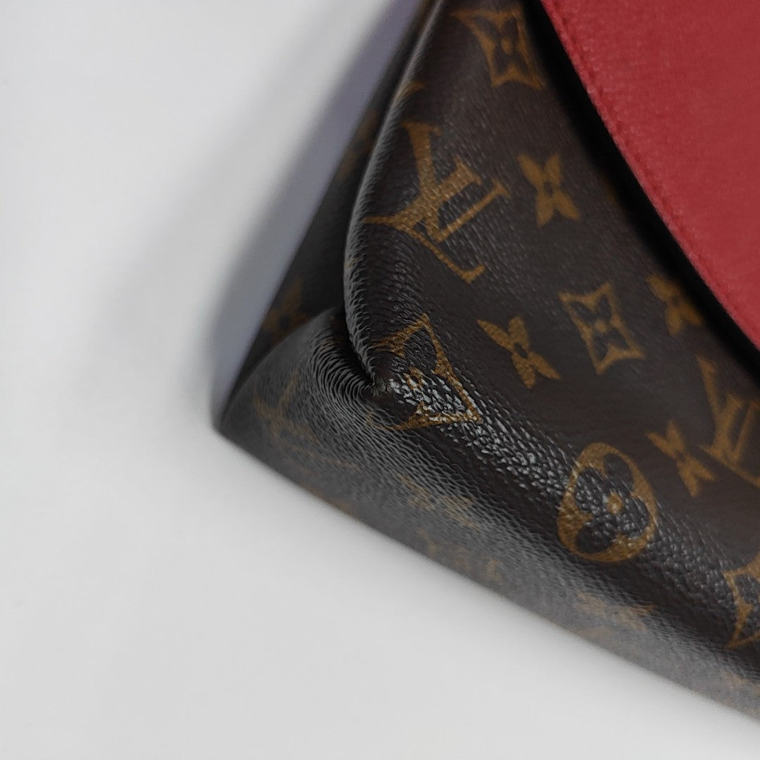 SAINT PLACIDE Monogram Coated Canvas Brown