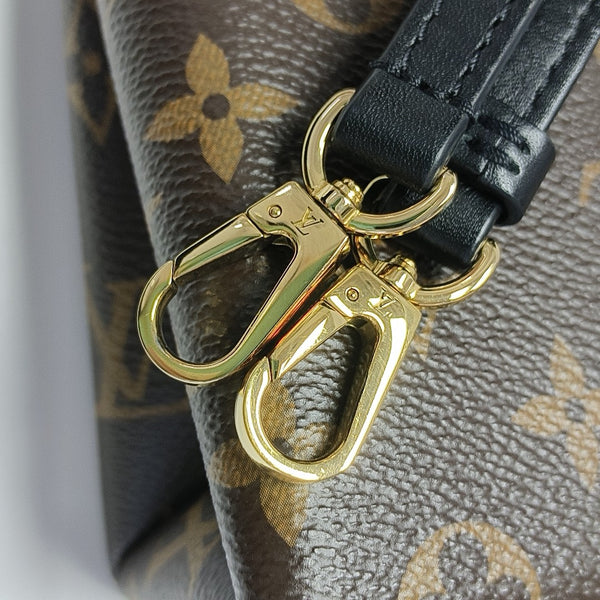 LOCKY BB Monogram Coated Canvas Brown
