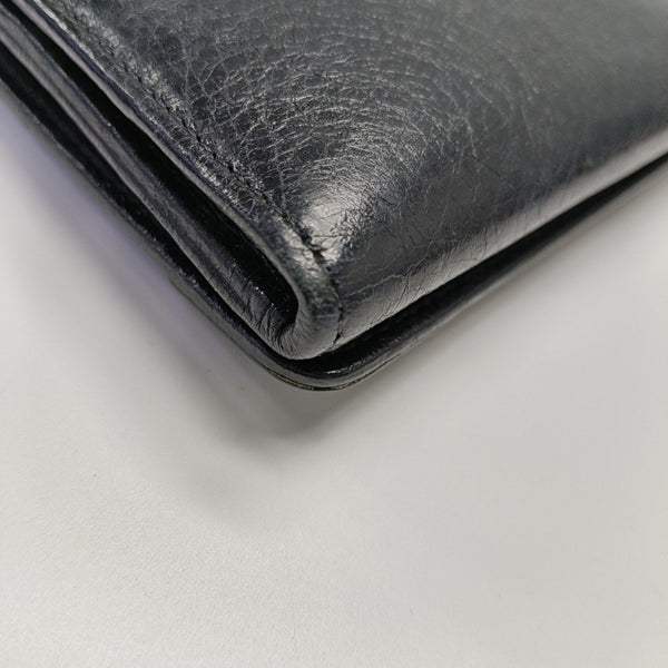 Classic City Lambskin Black Wallet