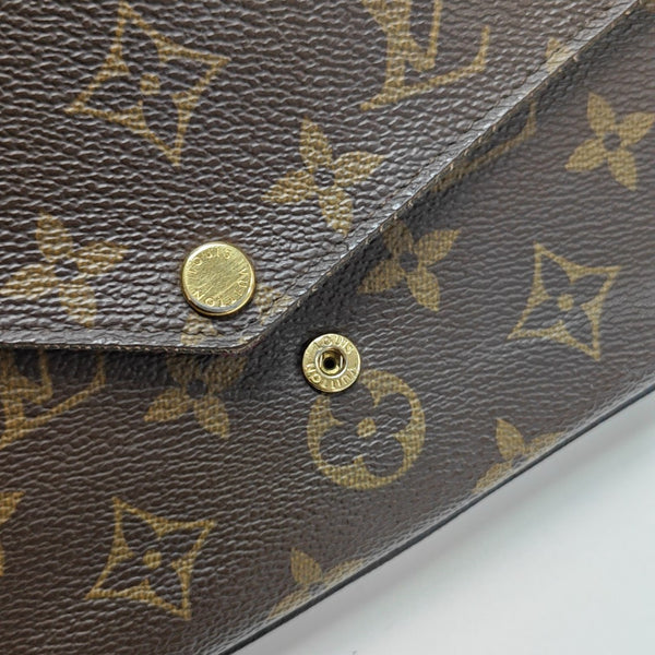 FÉLICIE Monogram Coated Canvas Brown