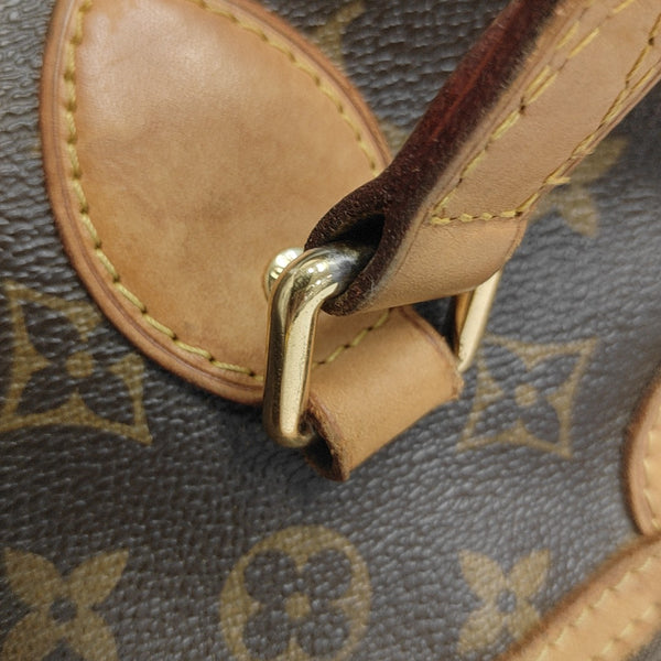 PALERMO PM Monogram Coated Canvas Brown