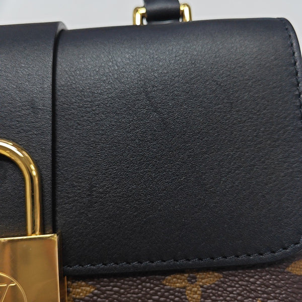 LOCKY BB Monogram Coated Canvas Brown