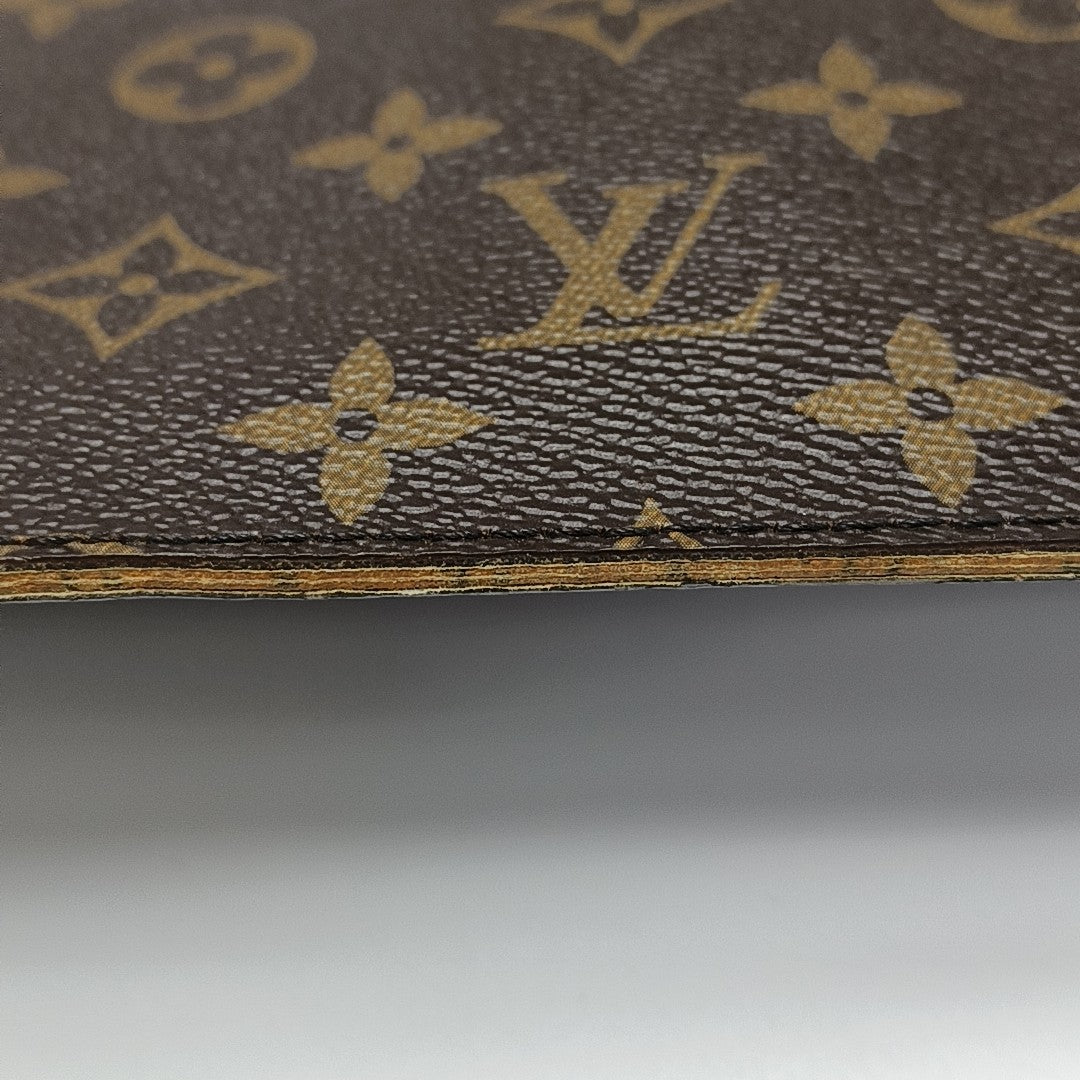 NEVERFULL PM Monogram Coated Canvas Brown