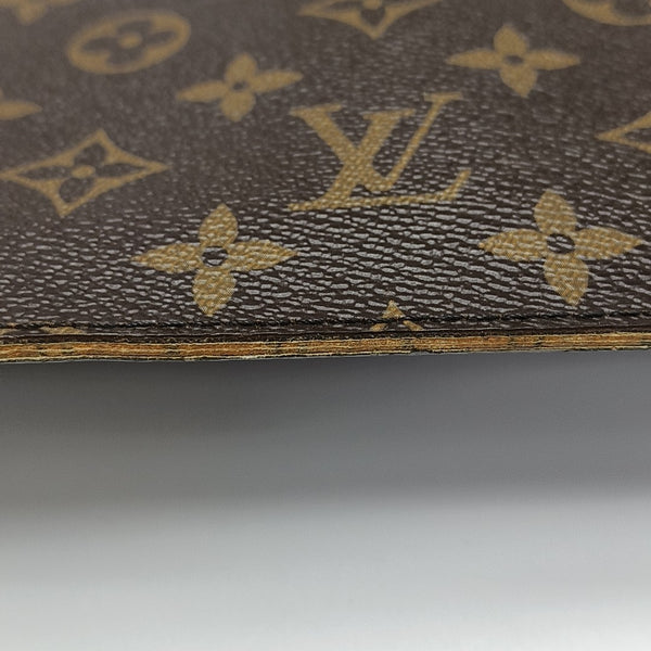 NEVERFULL PM Monogram Coated Canvas Brown