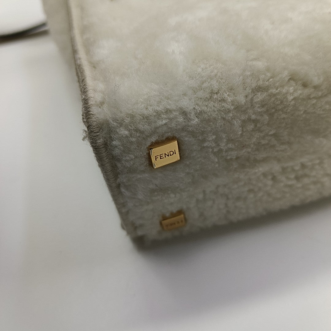 Sunshine Mini Lambskin White