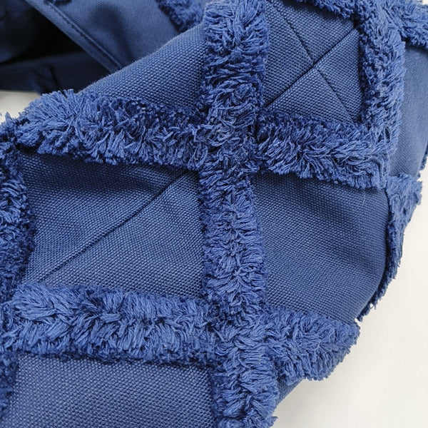 Quilted Canvas Blue