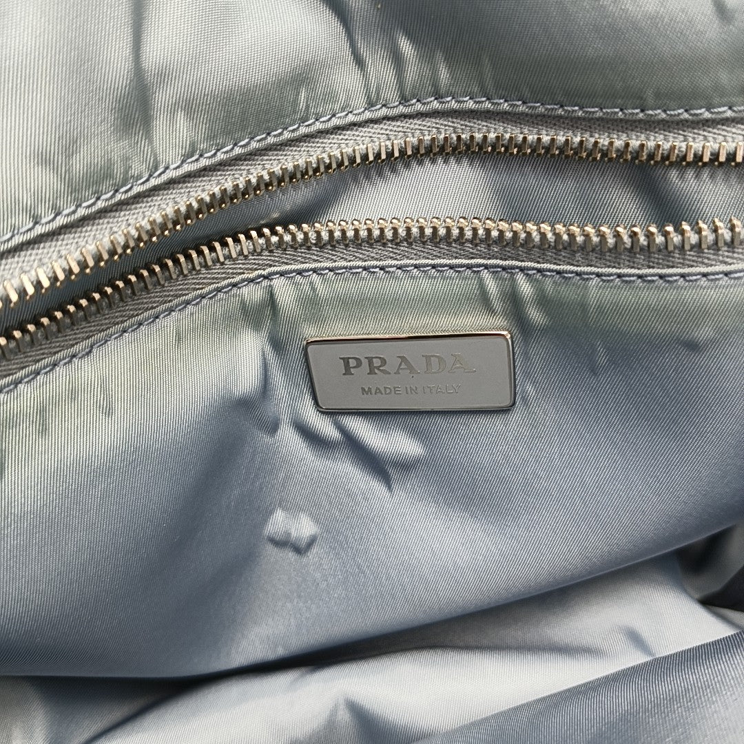 Etiquette Nylon Blue