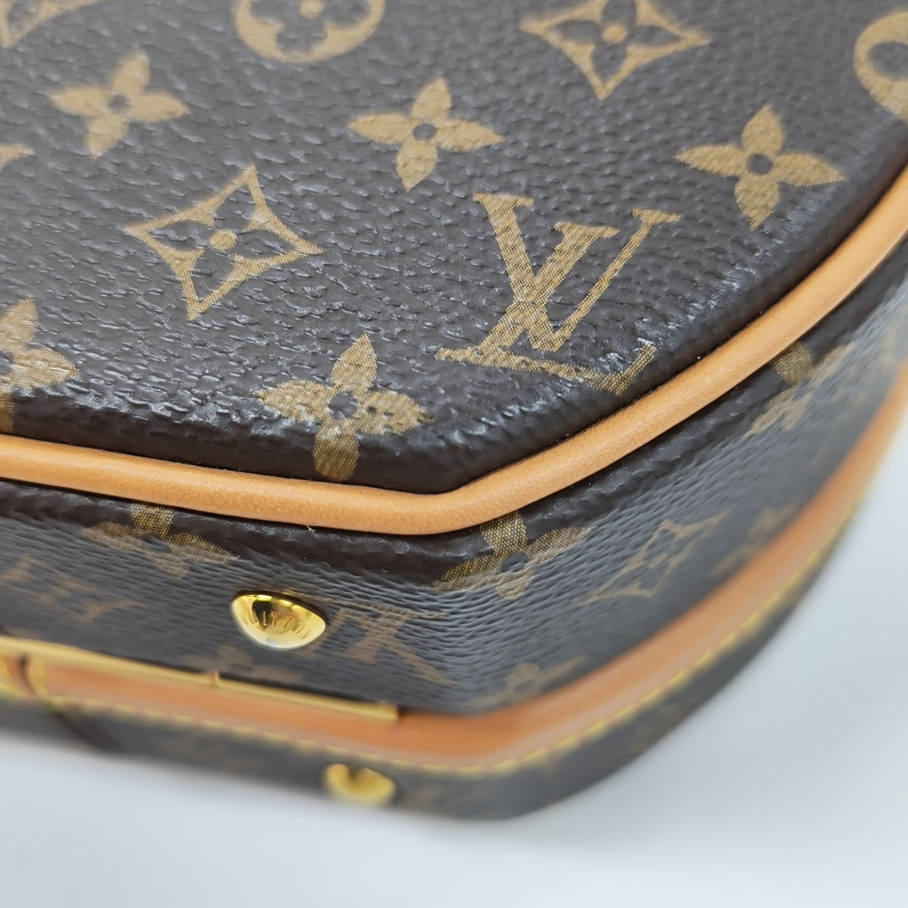 BOITE CHAPEAU PM Monogram Coated Canvas Brown