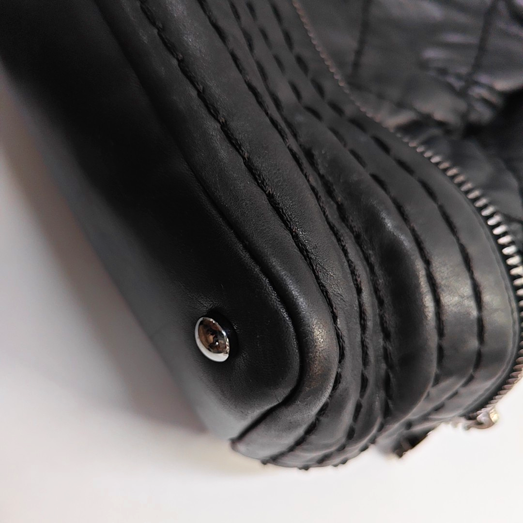 Quilted Calfskin Black