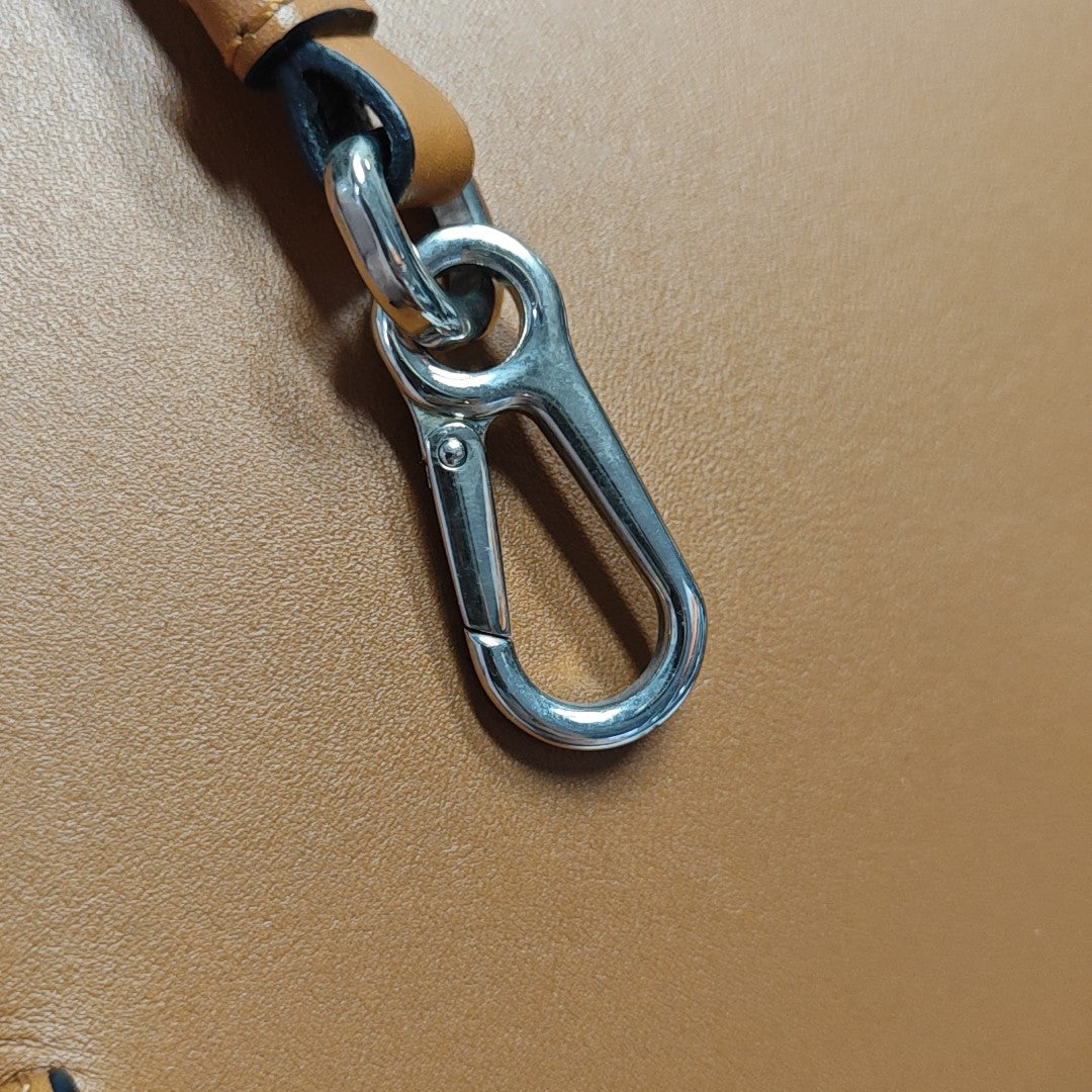 Postal Small Calfskin Brown