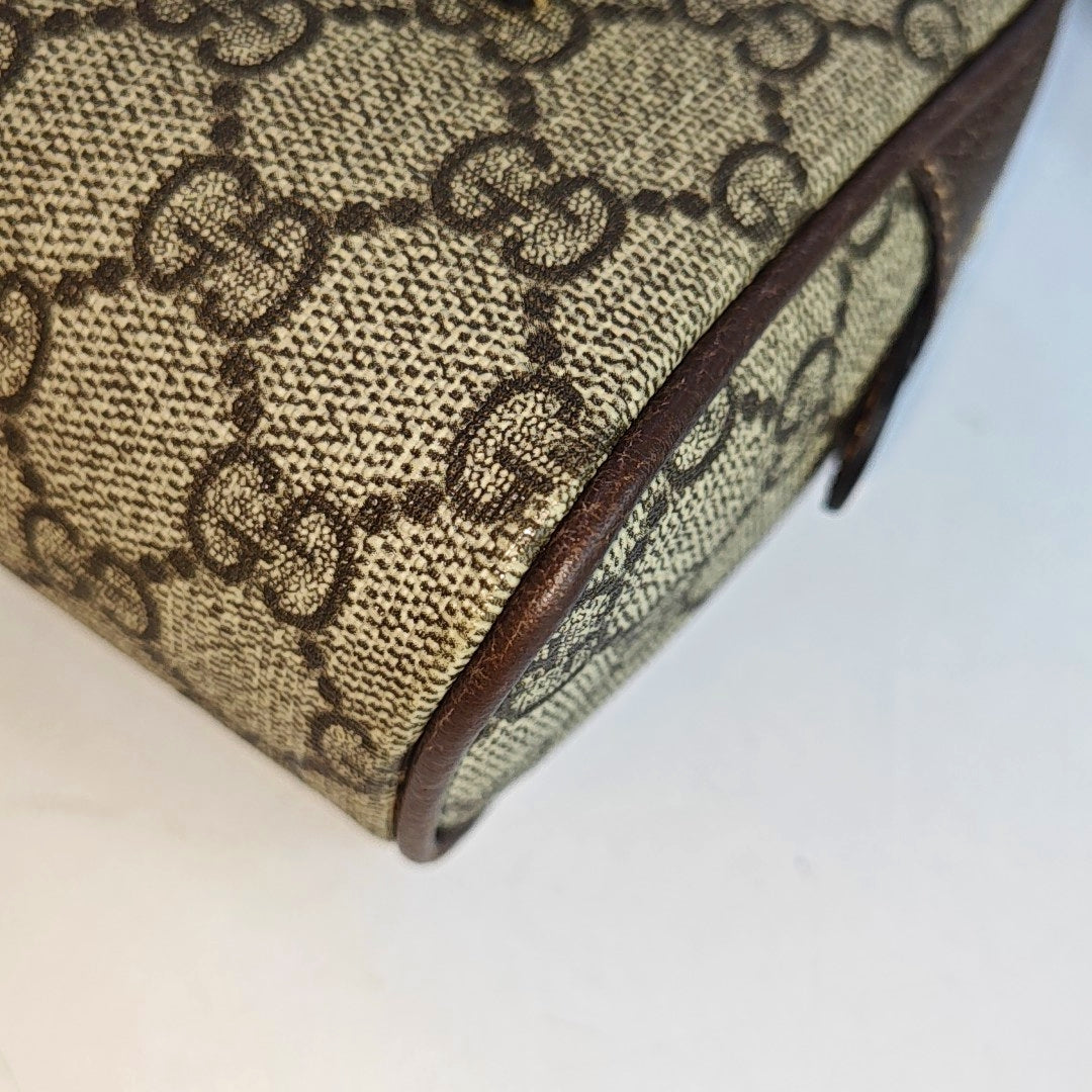 Authenticated pre-owned  Ophidia Small Monogram Coated Canvas Beige - Belt Bag at Looply