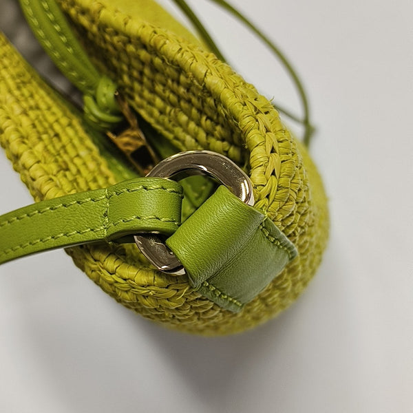Pochette Straw Green
