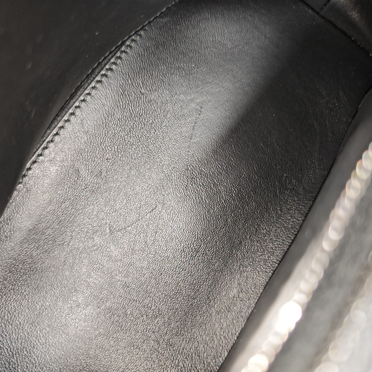 Downtown Calfskin Black