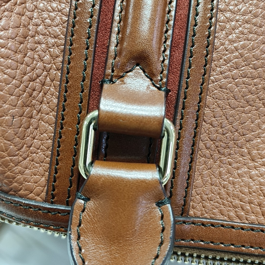 Alchester Quilted Calfskin Brown