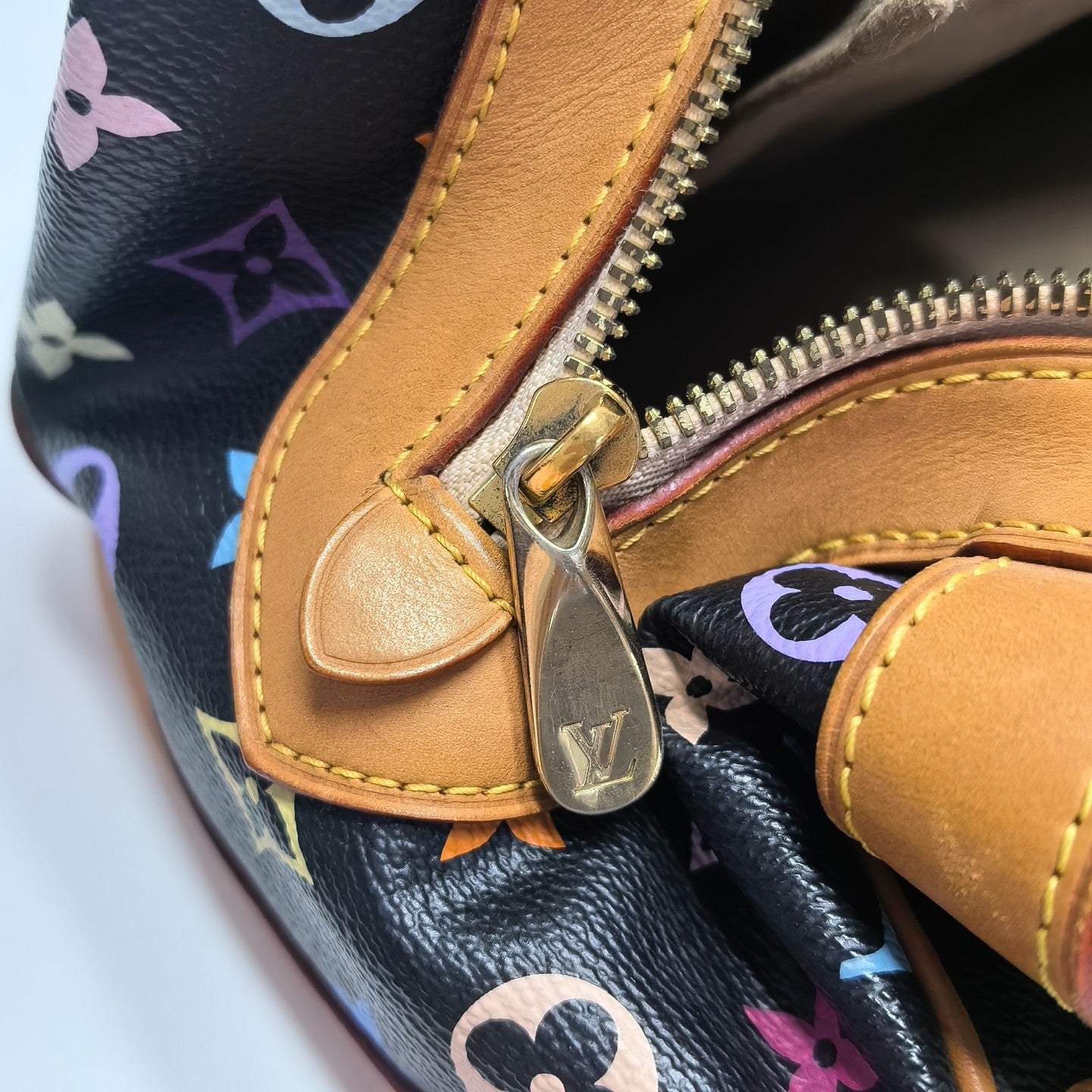 LV × TM CLAUDIA Monogram Coated Canvas Black