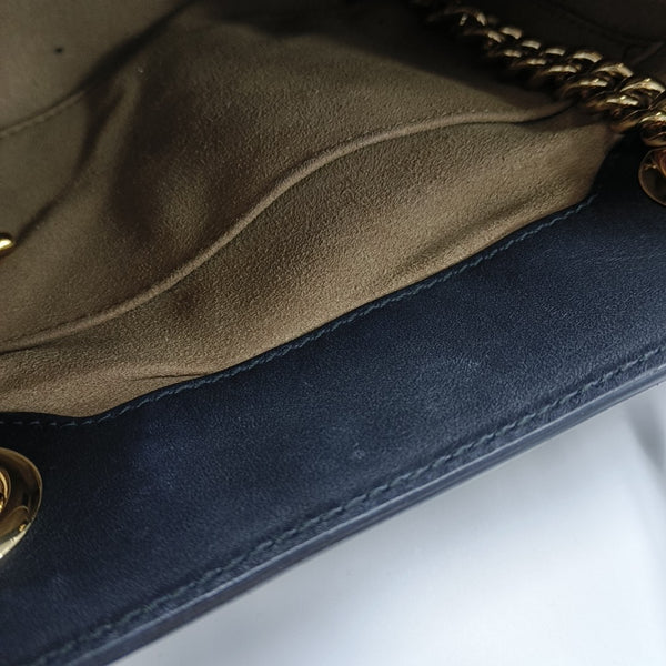 Padlock Small Monogram Coated Canvas Beige