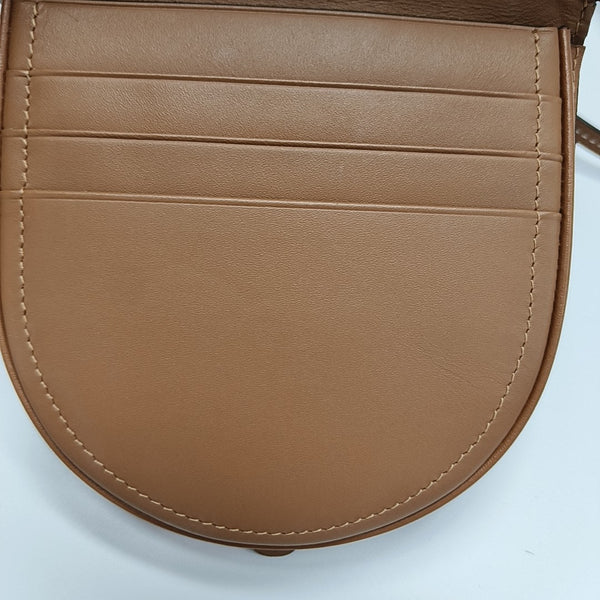 Heel Small Calfskin Brown