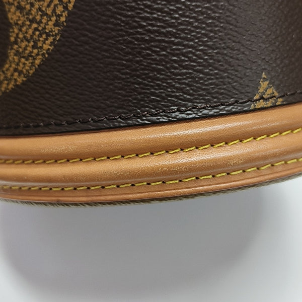 CANNES Monogram Coated Canvas Brown