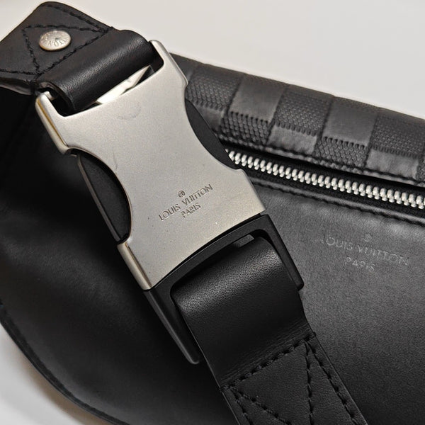 CAMPUS Damier Graphite Calfskin Black