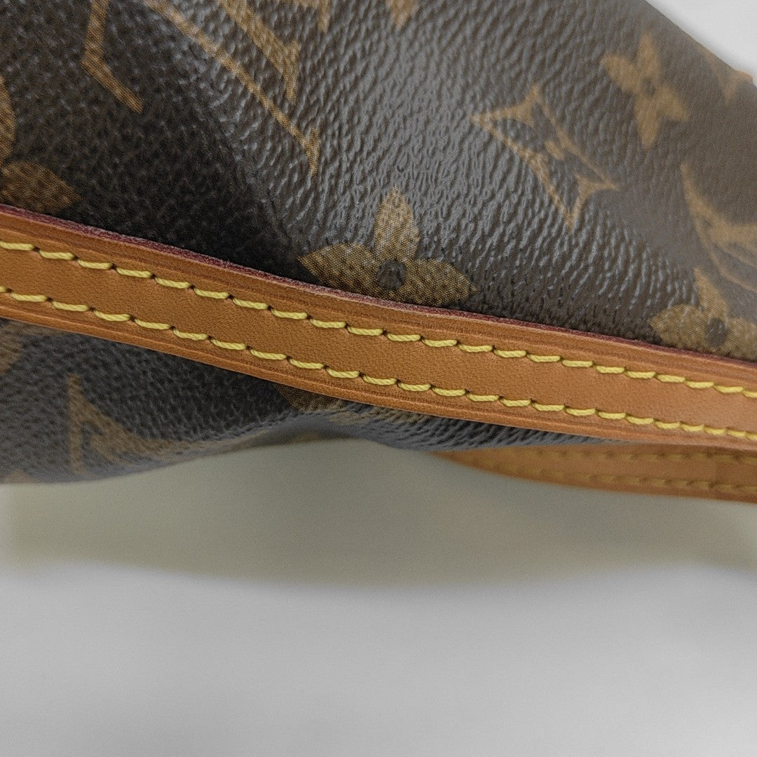 NÉONOÉ Nano Monogram Coated Canvas Brown