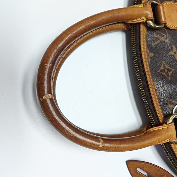 LOCKIT PM Monogram Coated Canvas Brown