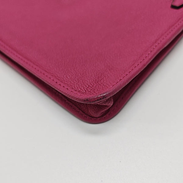 Calfskin Shoulder Bag Pink