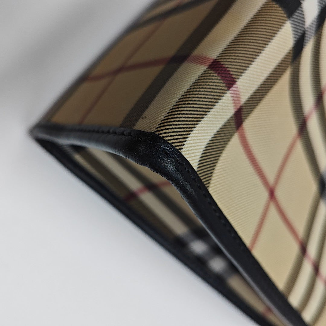 Coated Canvas Top Handle Bag Multicolor