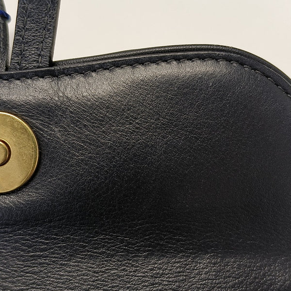 Saddle Monogram Canvas Azul