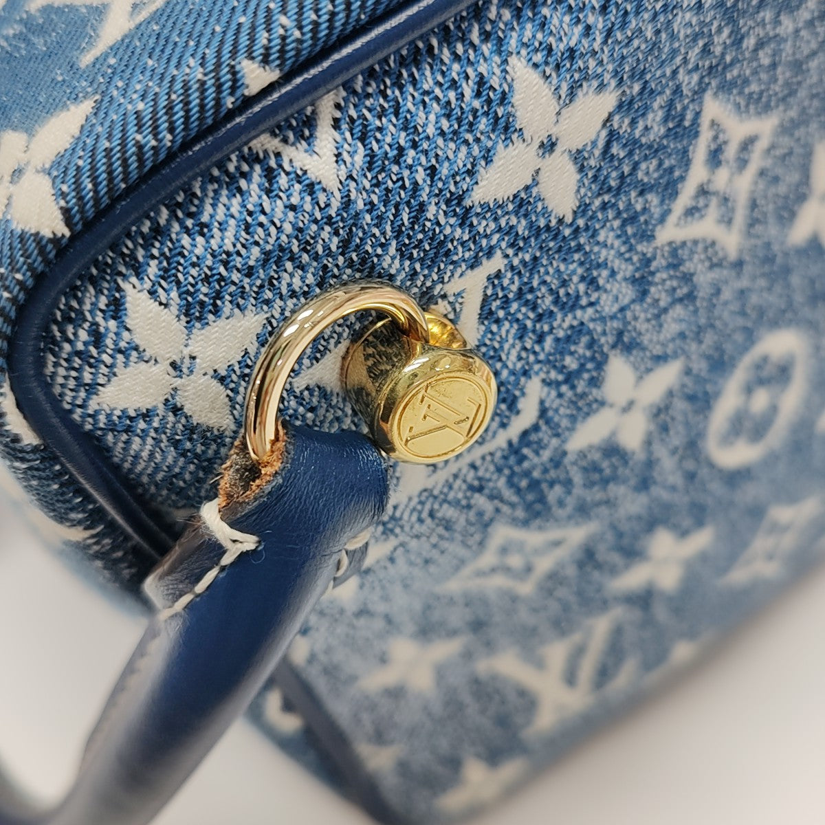 SQUARE Monogram Denim Blue