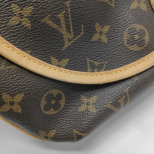 TULUM PM Monogram Coated Canvas Brown