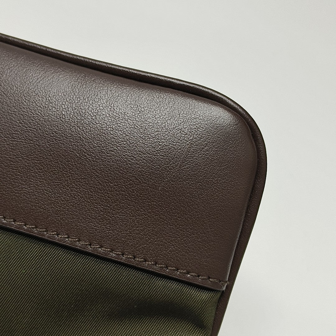 Nylon Shoulder Bag Green