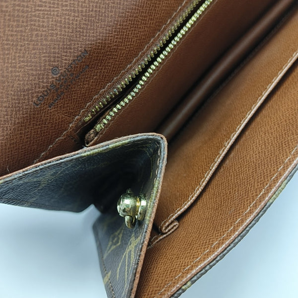 DAME GM Monogram Coated Canvas Brown