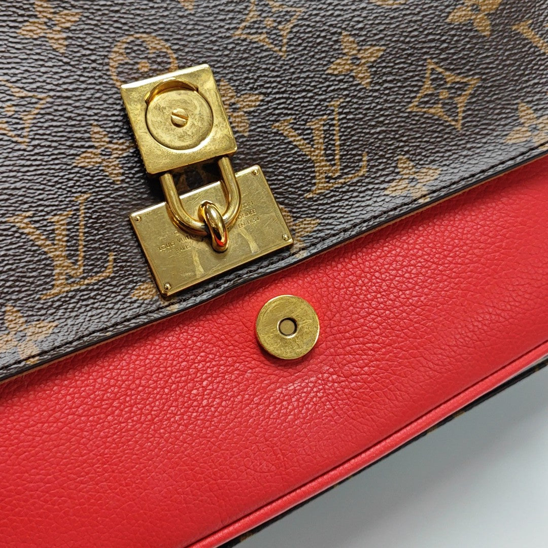 MARIGNAN Monogram Coated Canvas Brown