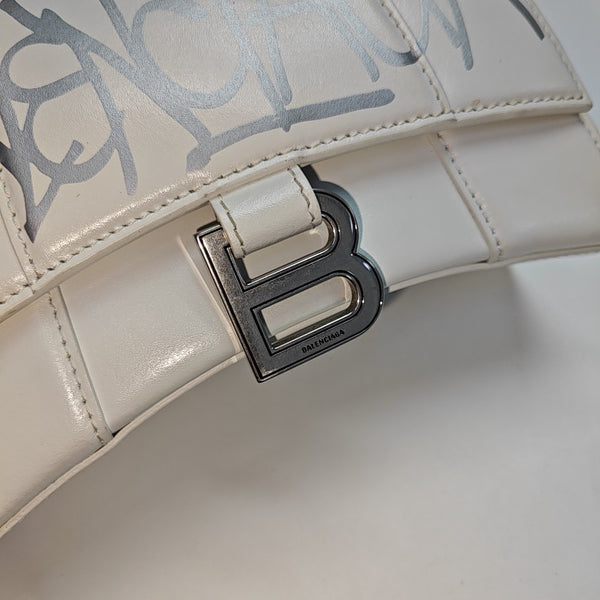 Hourglass XS Calfskin White