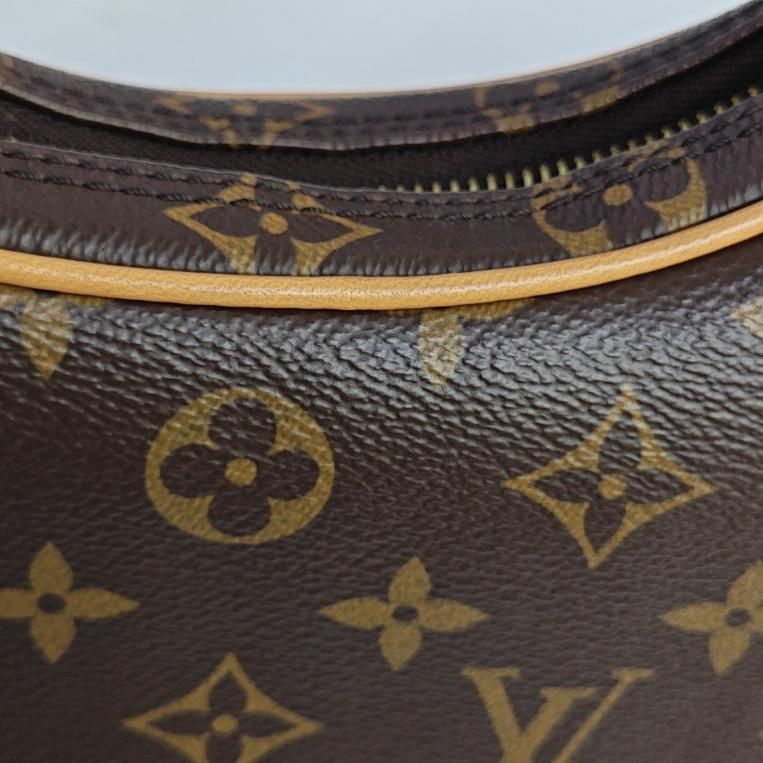 LOOP Monogram Coated Canvas Brown