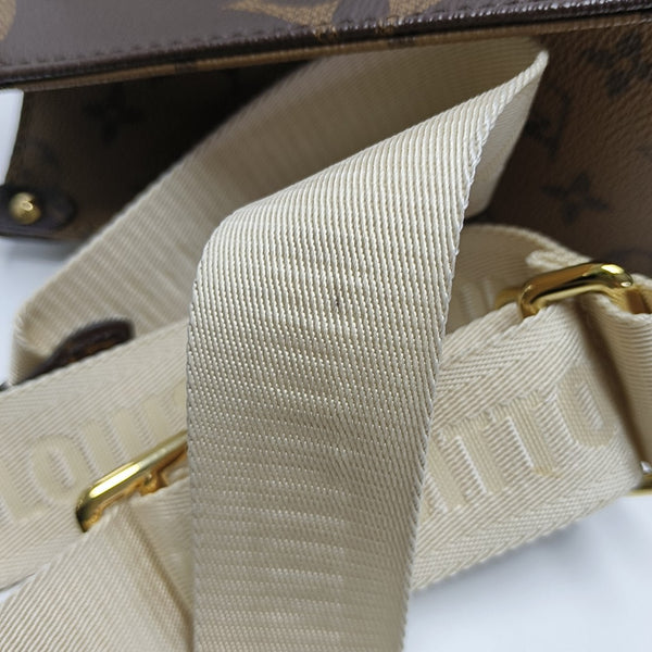 ONTHEGO PM Monogram Coated Canvas Brown