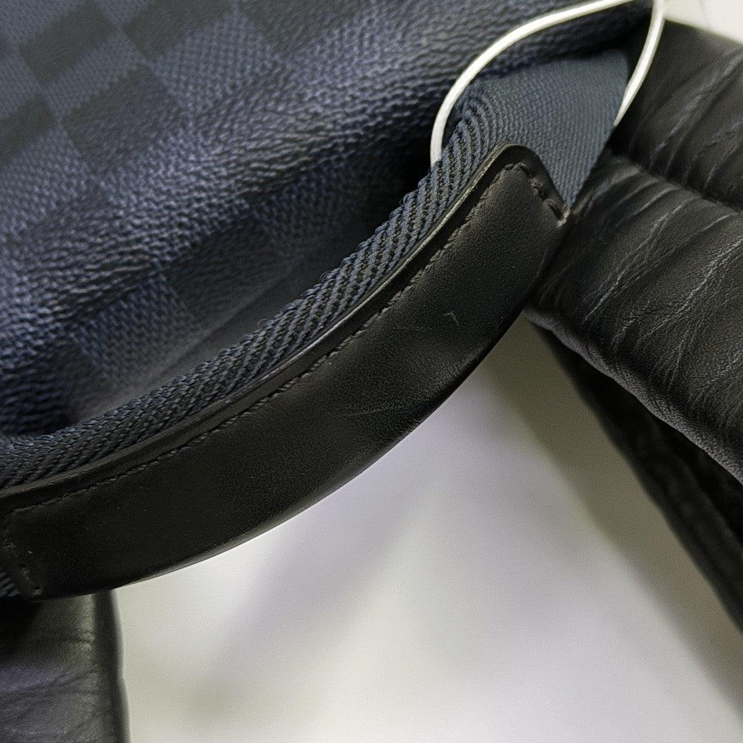 APOLLO Damier Coated Canvas Blue