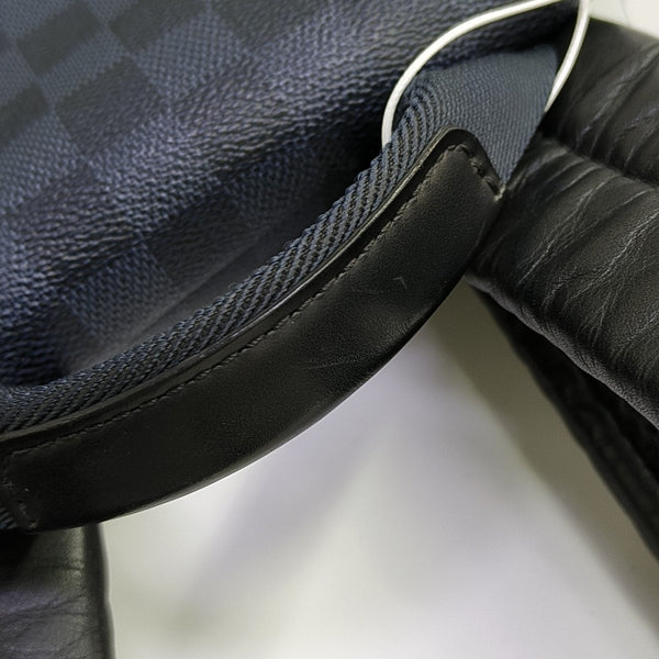 APOLLO Damier Coated Canvas Blue