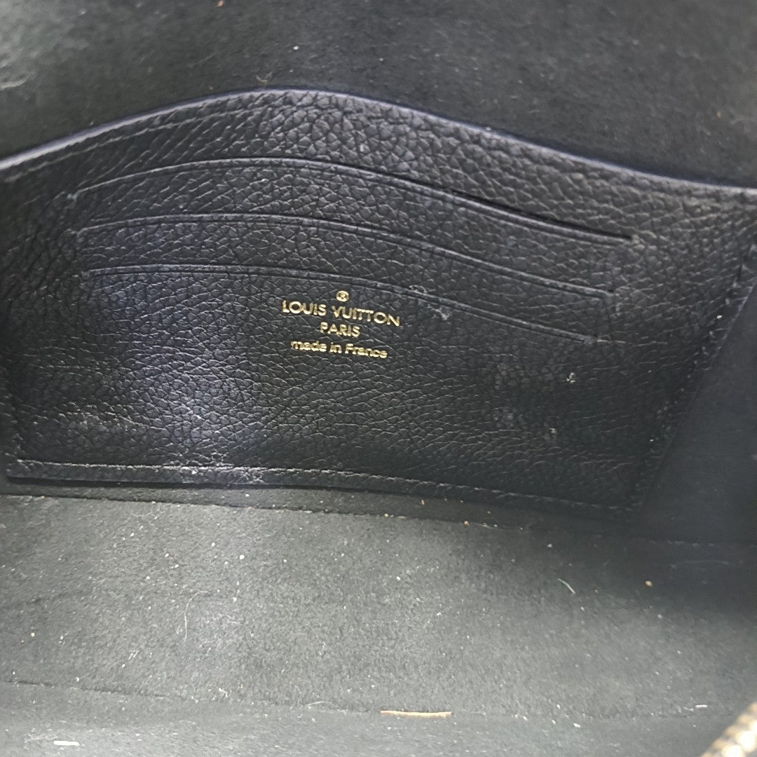 IVY Monogram Calfskin Black