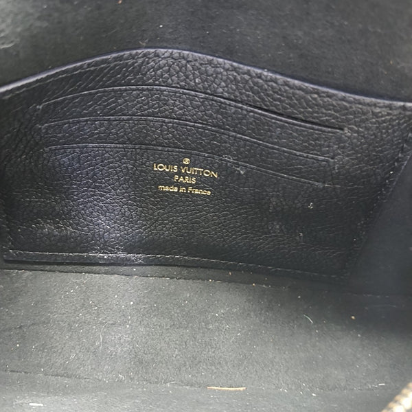 IVY Monogram Calfskin Black