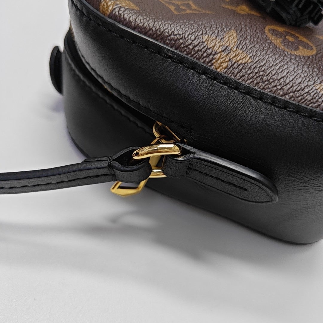 SAINTONGE Monogram Coated Canvas Brown