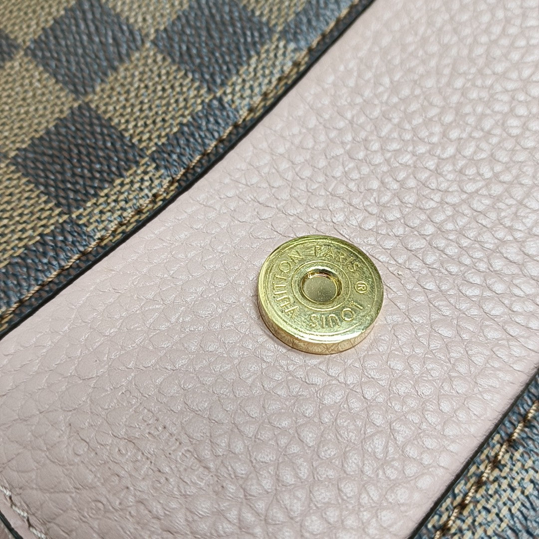 BOND STREET Damier Ebene Coated Canvas Brown