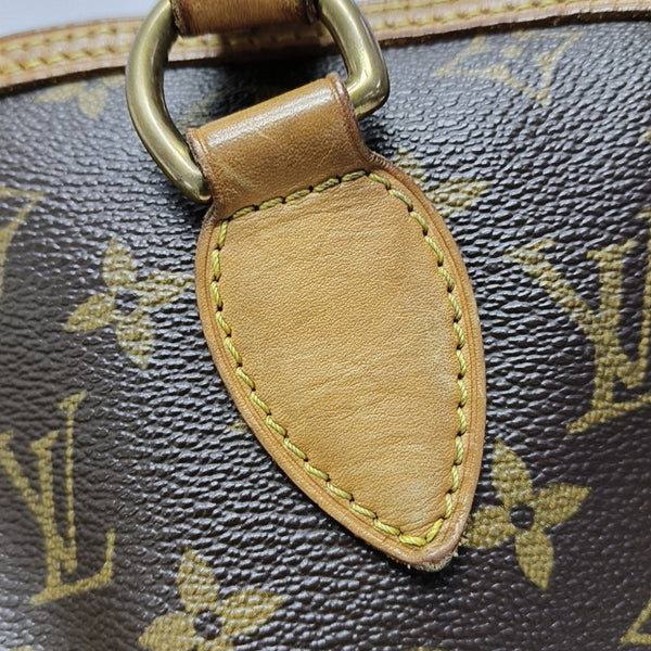 LOCKIT GM Monogram Coated Canvas Brown