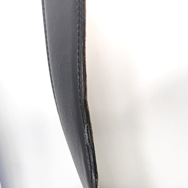 Leather Belt Gray