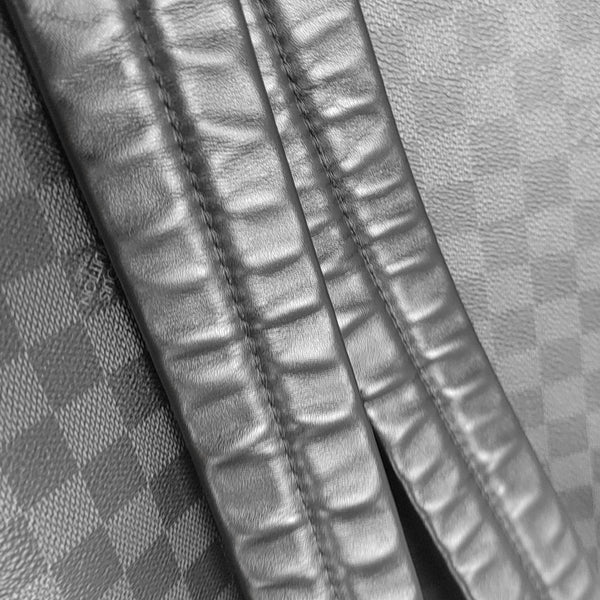 JOSH Damier Graphite Coated Canvas Gray