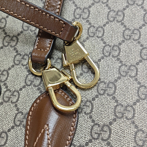 Retro Small Monogram Coated Canvas Brown