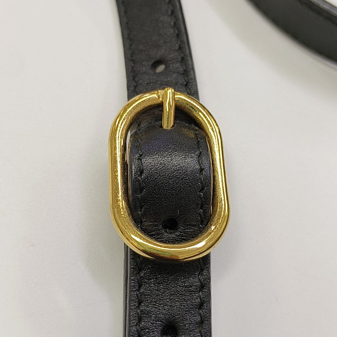 Arli Small Calfskin Black